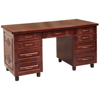 Стол письменный Резной
